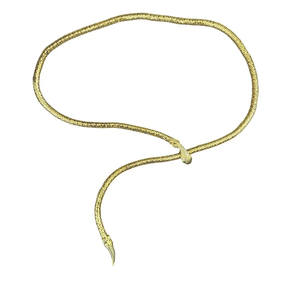 Vintage gold snake
